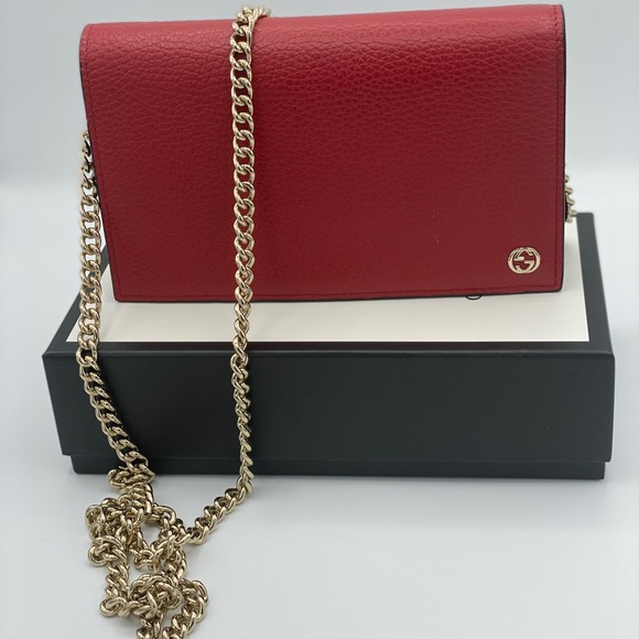 Gucci Handbags - Gucci GG Charm Doll Nero Crossbody/Clutch Bag